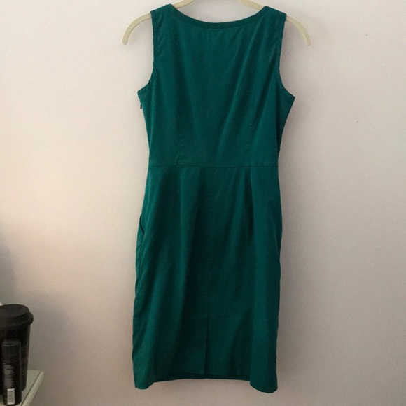 Emerald Ann Taylor Dress with POCKETS - 0 Petite - Picture 6 of 6
